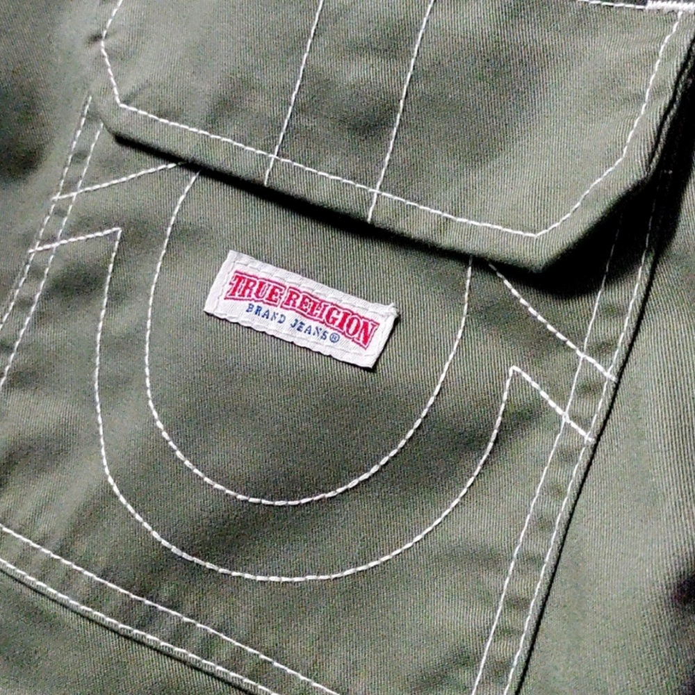 True Religion BOBBI BAGGY CARGO JOGGER- Bramd New With Tags —-cutest joggers - Picture 4 of 10